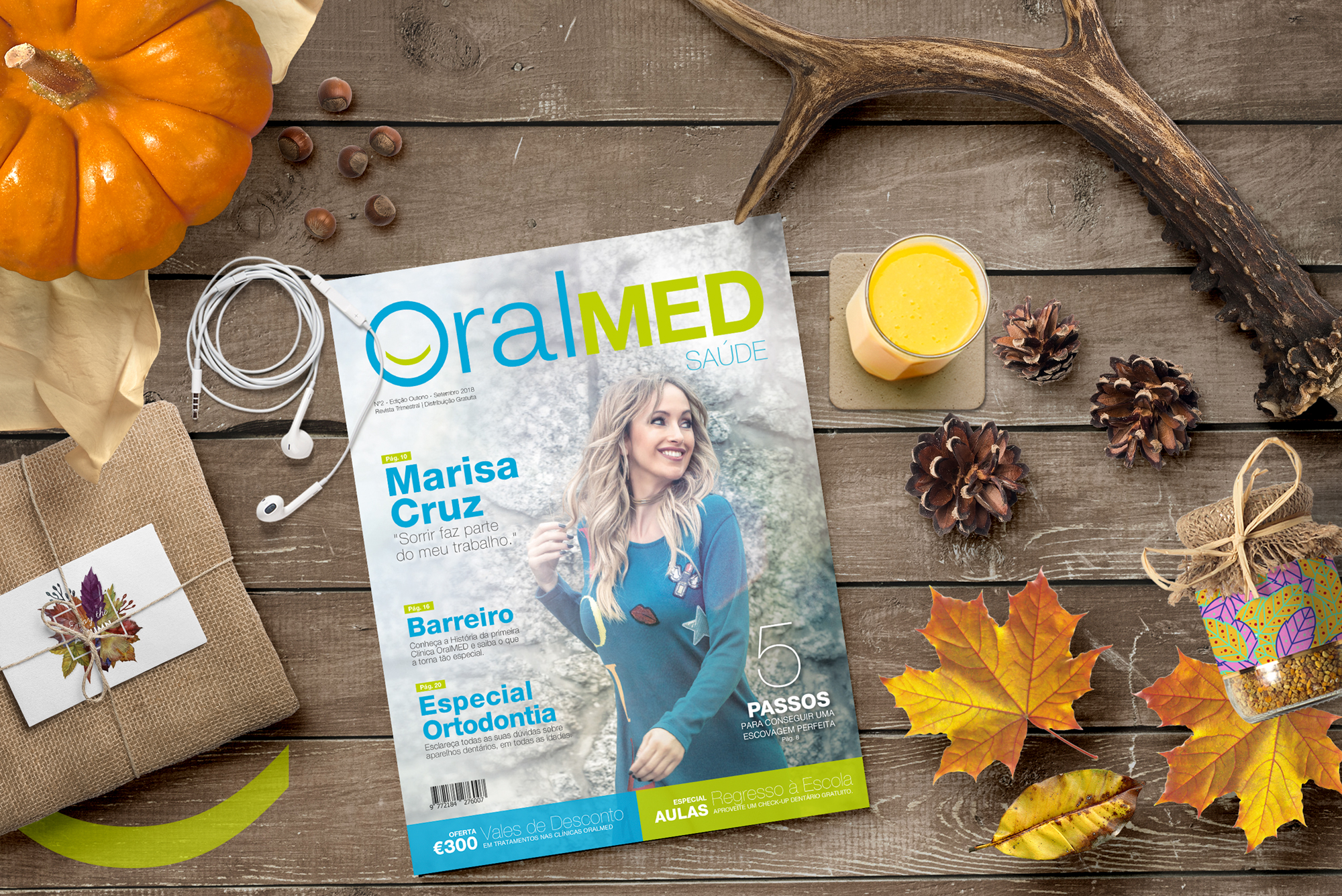 Imagem da notícia: Revista OralMed Saúde assinala nova edição