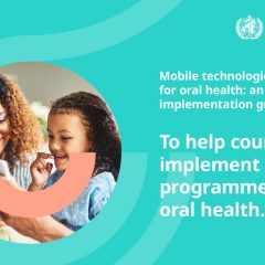 Imagem da notícia: OMS apresenta guia para implementar tecnologias móveis na saúde oral