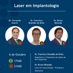 Imagem da notícia: S.I.N. promove debate sobre “Laser em Implantologia”