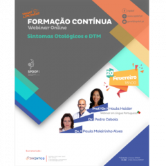 Imagem da notícia: SPDOF promove webinar sobre “Sintomas Otológicos e DTM”