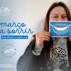 Imagem da notícia: Março A Sorrir: o mês dedicado à igualdade de acesso à saúde oral