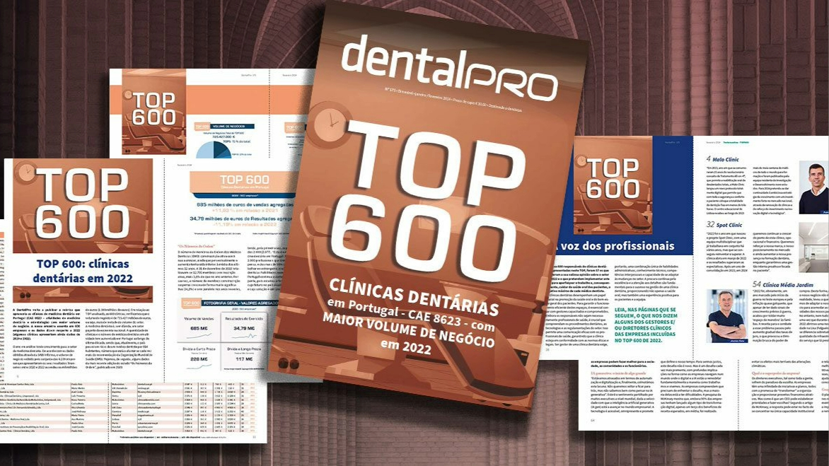 Imagem da notícia: Subscreva o TOP 600 Clínicas Dentárias
