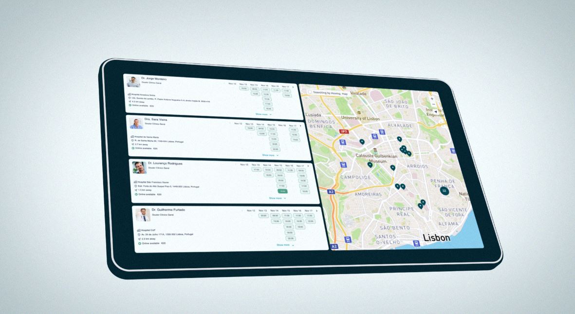 Imagem da notícia: “Auxiliamos os médicos a reduzir os espaços vazios na agenda”