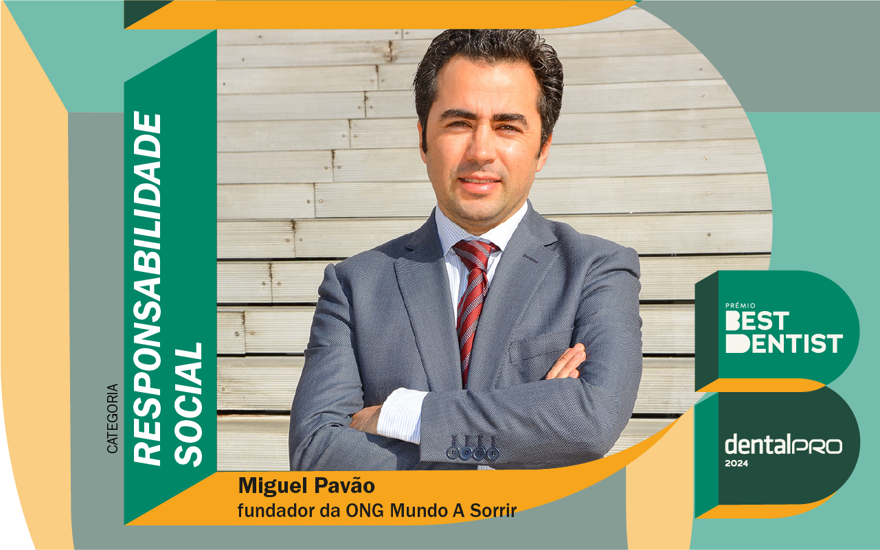 Imagem da notícia: Miguel Pavão recebe prémio na categoria Responsabilidade Social