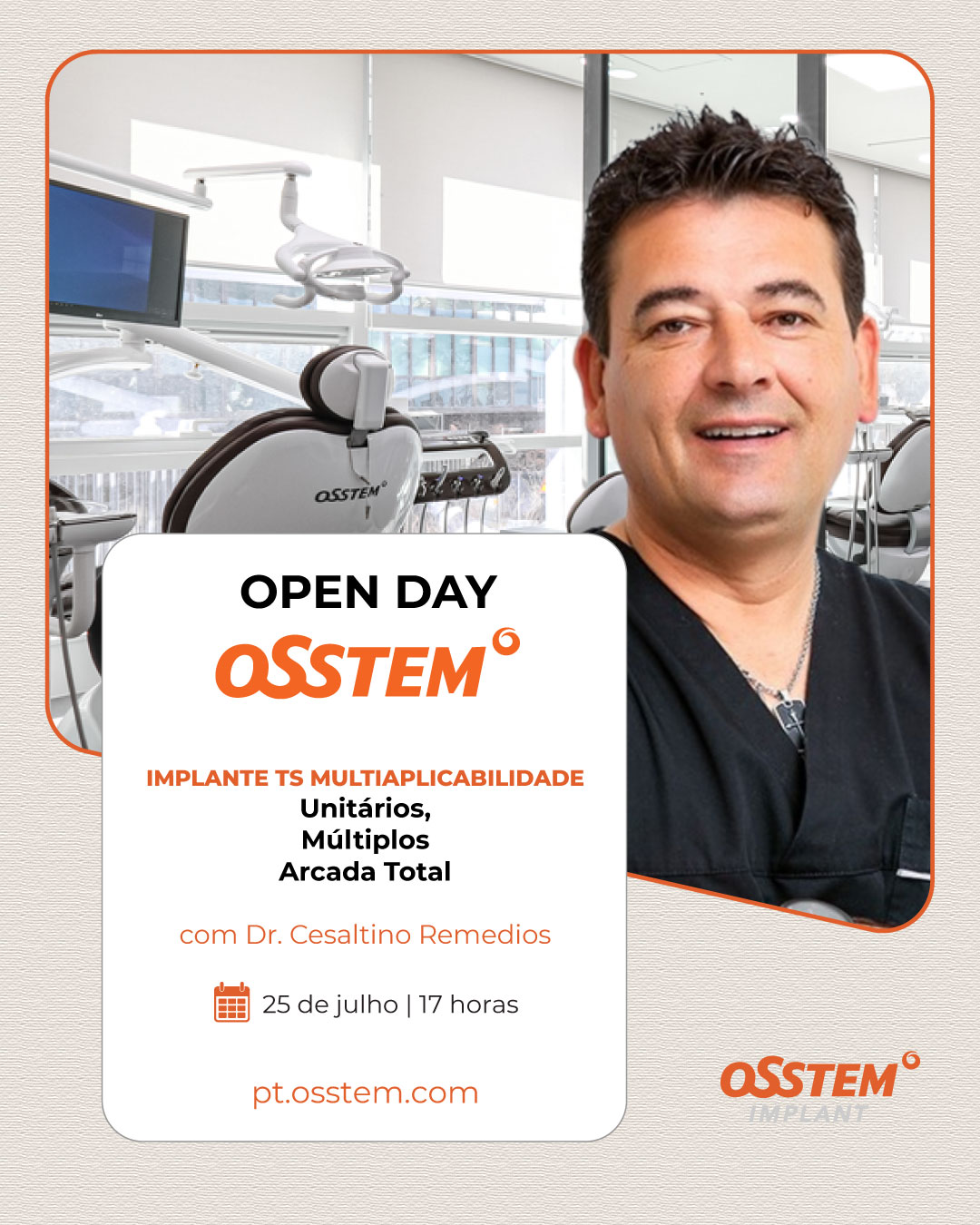 Imagem da notícia: Osstem Implant com novo Open Day em julho