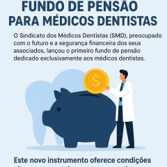 Imagem da notícia: SMD lança Fundo de Pensões para médicos dentistas