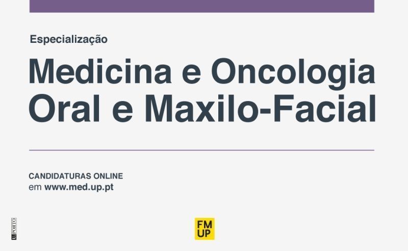 Imagem da notícia: FMUP abre candidaturas para curso em Oncologia Oral e Maxilo-Facial
