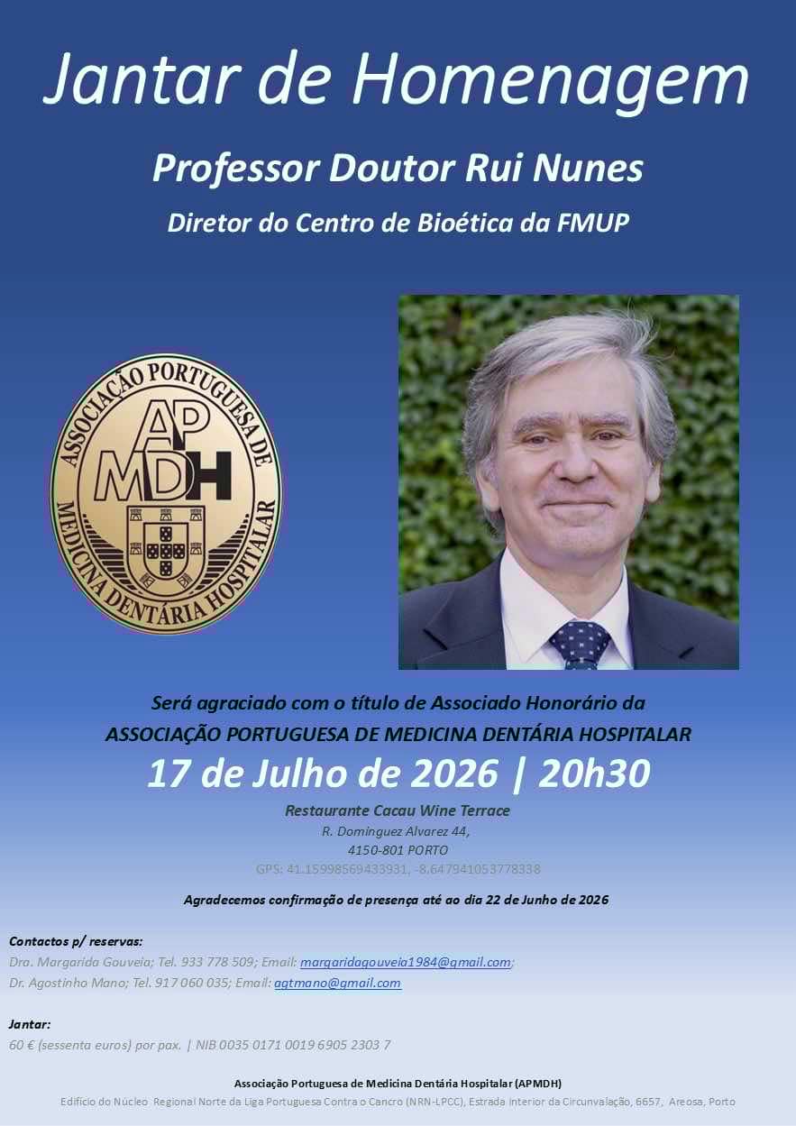 Imagem da notícia: APMDH distingue Rui Nunes como associado honorário